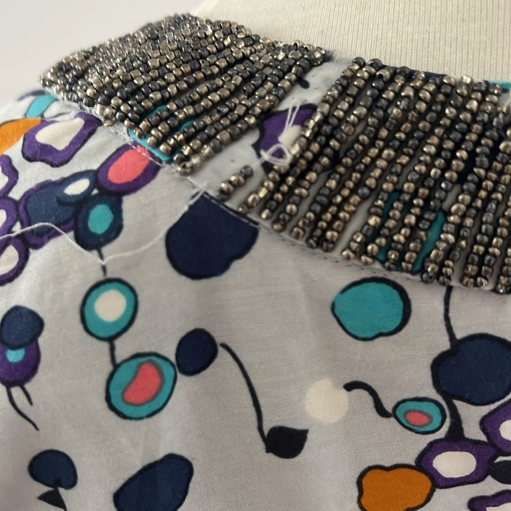 Colorful Patterned Tunic Dress - Picture 6 of 8